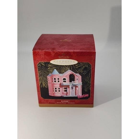 Hallmark Other - Vintage 1999 New in Box Hallmark Keepsake Christmas Ornament Barbie Dream‎ House